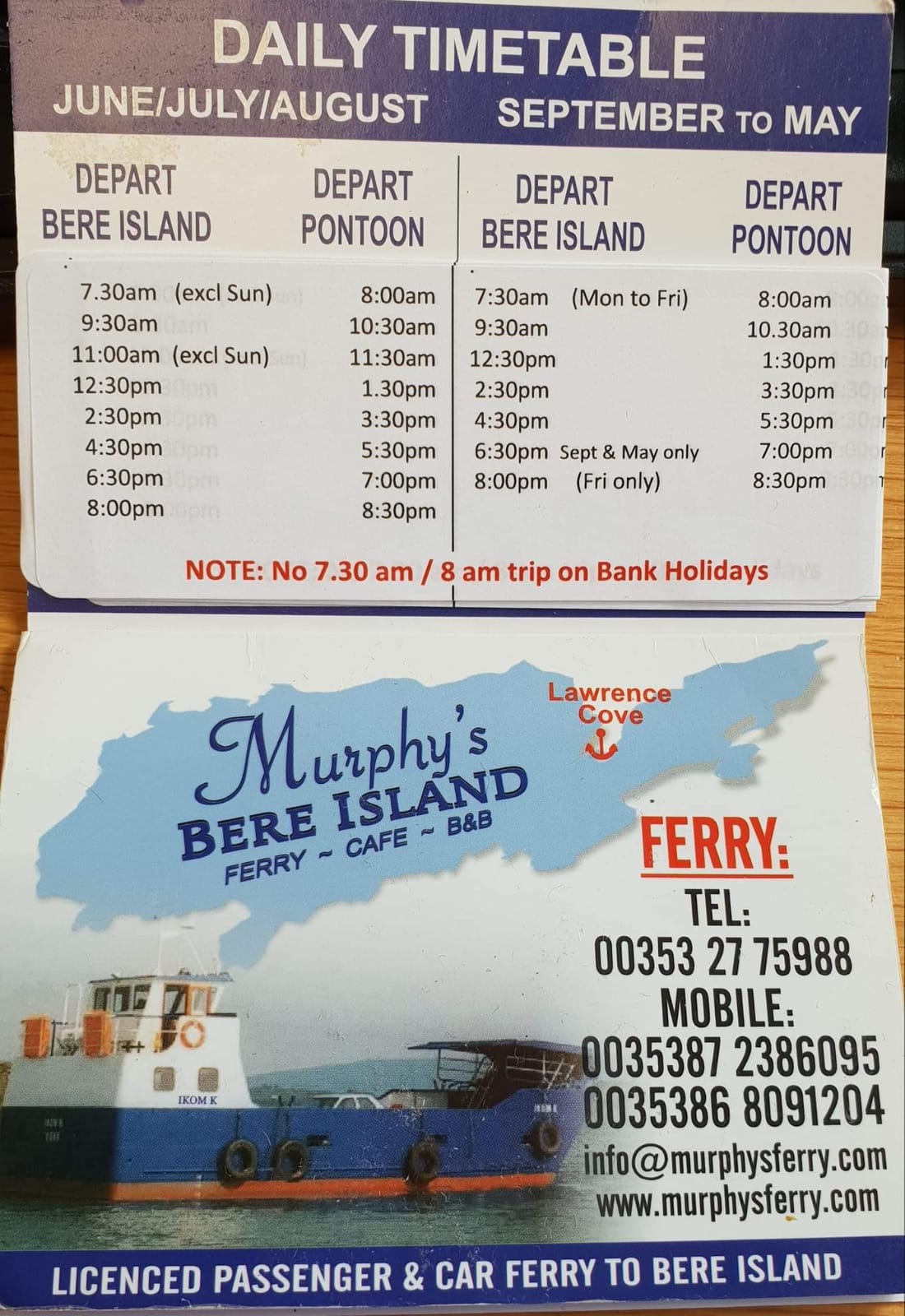 timetable